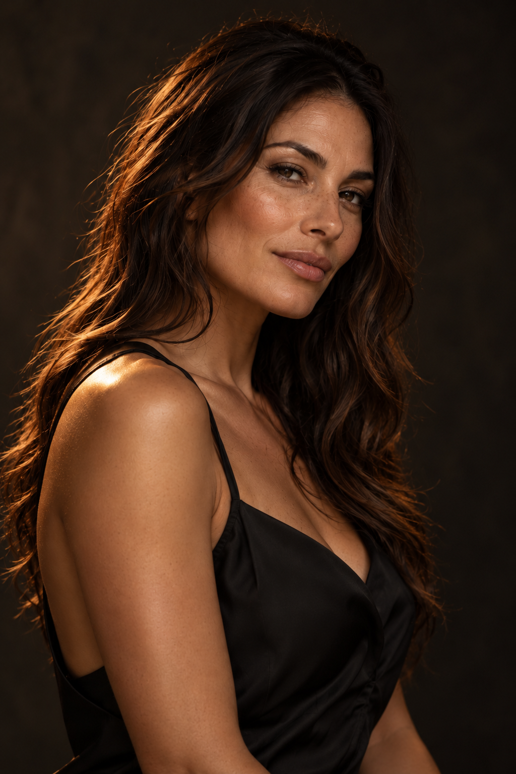 Woman photographed individually for the APEX campaign